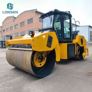 Rodillo Vibratorio para Carreteras de Asfalto LTC214 de 14 Toneladas, Rodillo Doble de Acero - Product Image 4