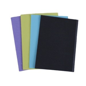 Bavoirs dentaires en gros, prix compétitif, bavoirs dentaires médicaux imprimés sur mesure, rouleaux de bavoirs dentaires jetables imperméables avec attaches - Product Image 1