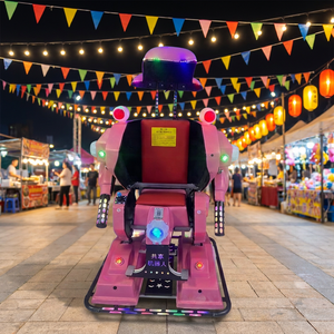 Robot Guerrier Électrique de Haute Qualité pour Jeu Extérieur, Machine de Combat Mech, Construction en Fibre de Verre pour Parc Urbain, 2 <span class=keywords><strong>Riders</strong></span> - Product Image 2
