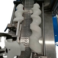 Vis de bouteille en nylon/équipement mécanique vis de poussée en nylon de poussoir de bouteille de grande vis