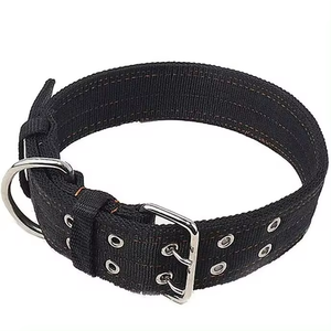 Correa de Nailon Táctica Moderna Personalizada al por Mayor, Correa de Tela de Hierro Ajustable y Resistente para Mascotas, Collar para Perros - Product Image 3