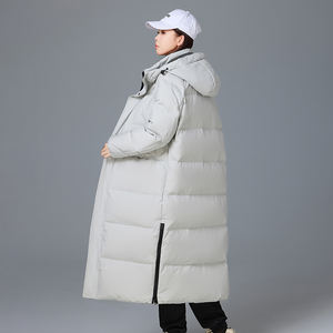 เสื้อโค้ทกันหนาวผู้ชาย สีพื้น แบรนด์ทันสมัย คอปก ทรงหลวม ซิปสั้น ไซส์ใหญ่ อุ่น - Product Image 2