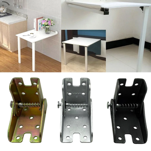 Bisagras plegables autoblocantes de 90 grados para patas de mesa, extensiones de silla, patas plegables, herrajes y soporte elevador para sofá cama - Product Image 2