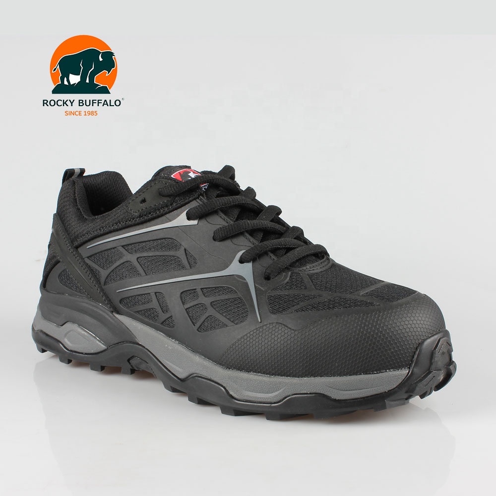 Calzado seguridad bota industrial casquillo acero mujer Berrendo 363 Color  Negra - Número 23