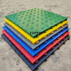 Heavy Duty Solid Interlocking <b>Plastic</b> Floor <b>Tiles</b> - Product Image 3