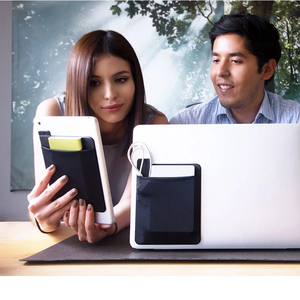 Casing Mouse berperekat, kantung pengisi daya portabel untuk Laptop dan perjalanan, pengatur kabel USB, casing pena - Product Image 4