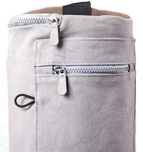 Custom Logo Brand New Eco Friendly Canvas <b>Yoga</b> <b>Mat</b> <b>Bag</b> Full-Zip Sport <b>Yoga</b> <b>Mat</b> Shoulder Carry Duffel <b>Bag</b> - Product Image 2