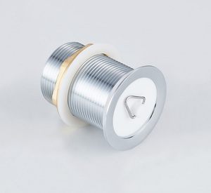 Tapón de Desagüe de Latón de Alta Calidad G1-1/2" para Lavabo de Baño con Tapón de Goma para Fregadero y <span class=keywords><strong>Bañera</strong></span> - Product Image 2