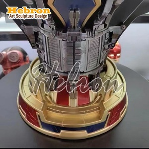 Busto Personalizado de Spider-Man de Los Vengadores, Modelo Hecho a Mano de Iron Man y Spider-Man, Busto de Resina - Product Image 4