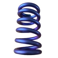 Ressorts de compression en alliage de titane Léger Bonne élasticité Spécifications complètes Torsion d'extension de style spirale enroulée