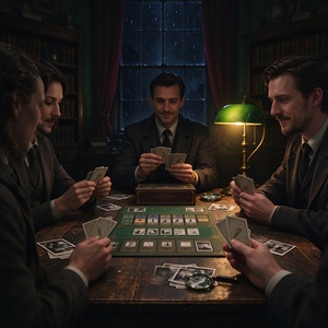 Midnight Case: Gioco di Carte per Gruppi con Misteri Detective, Indagini sul Luogo del Crimine e Risoluzione delle Enigmi 'Chi è il Colpevole?' - Product Image 2