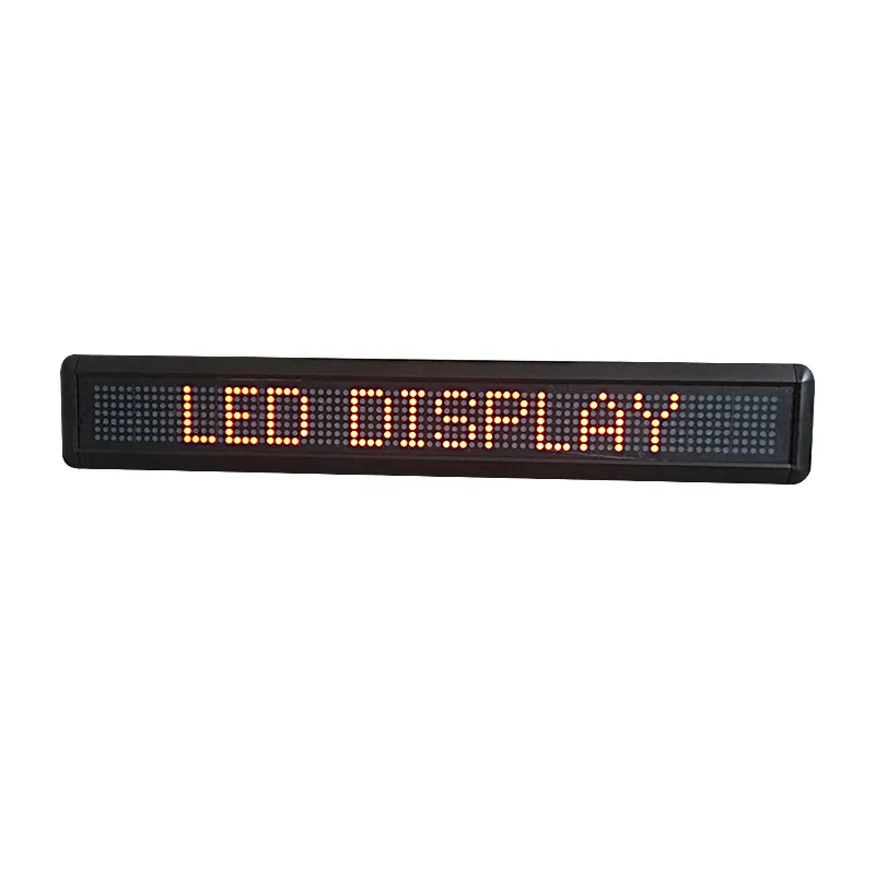 [Honghao] public led sign display room RGB rolling LED information table screen display dot matrix LED display programmable sign