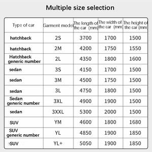 Copertura Auto Personalizzata Impermeabile e Resistente al Sole in Tessuto Oxford 600D Protezione per Tutte le Condizioni Atmosferiche - Product Image 5