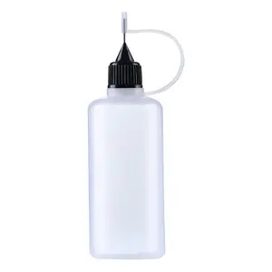 10-120ml needle cap bottle tattoo paint oil bottle PE PET tip plastic bottle