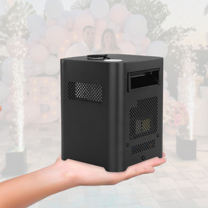 2026 Christmas Parties Battery Cold Spark Machine Cordless 350W Rechargeable Mini Cold Pyro Machine for Concert DJ Party Wedding