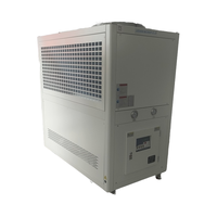 Silencioso y Estable de Bajo Consumo Energético -15 ℃   Enfriador Compacto Refrigerado por Aire con Motor y Bomba para Moldeo de Plástico y Refrigeración Industrial