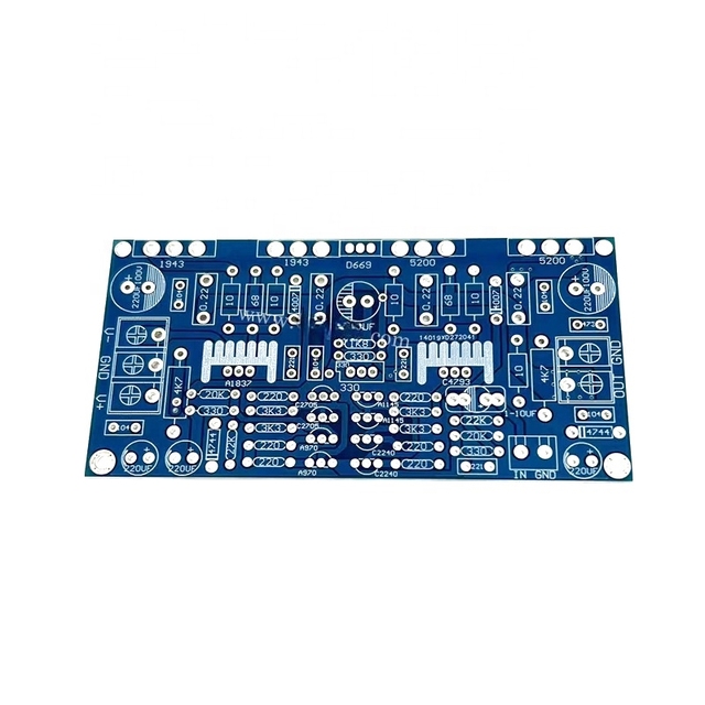 Audiophile DIY Electronic Components 200W Mono Power Amplifier PCB Board Model 1943+5200
