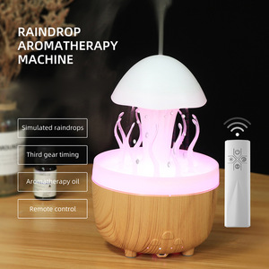 Jellyfish Shape Ultrasonic Aroma Diffuser Humidifier Color Changing Night <b>Light</b> Humidifier For Bedroom <b>Sleep</b> Atmosphere - Product Image 2