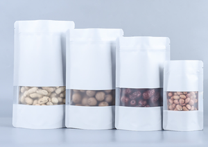 Sachet Doypack pour aliments (chips, aliments pour animaux, sucre) avec fenêtre - Product Image 2
