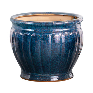 Prix direct d'usine, pots de jardin en céramique de grande taille, pots ronds de luxe, jardinières debout, grands pots à fleurs, plantes, pots à bonsaï - Product Image 5