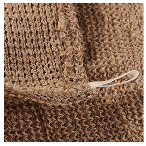 Serviette de toilette exfoliante en jute naturelle avec logo personnalisé, sac à savon en sisal et <span class=keywords><strong>chanvre</strong></span>, pour le corps et le bain - Product Image 3