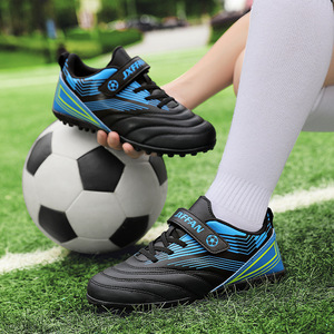 Chaussures de football Xyfan unisexes, tige synthétique, semelle extérieure en caoutchouc, pour entraînement intérieur/extérieur avec crampons, utilisation estivale - Product Image 3