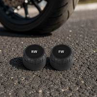 Système de surveillance de la pression des pneus numérique universel BT TPMS pour voitures, motos, alarme externe, affichage sur téléphone portable, 0-800 Kpa, ABS