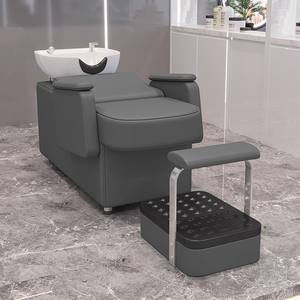 وحدة غسيل خلفي للشامبو لصالونات التجميل ، حوض إمالة من السيراميك ، حوض غسيل الشعر ، سرير لغسيل الشعر - Product Image 5