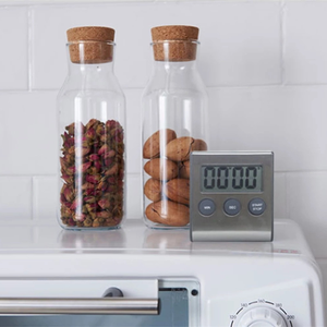 LCD Digital Plastic Kitchen Countdown Timer Stopwatch Alarm <strong>Clock</strong> with IP65 Rating Practical Cooking Timer <strong>DIY</strong> Standing Design - Product Image 6