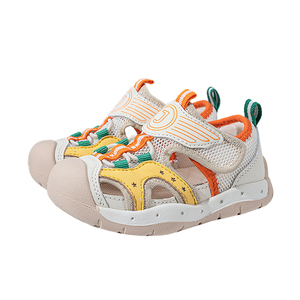 Sandales pour enfants Vente en gros en vrac Sandales de randonnée d'été Sandales de marche pour garçons Sandales populaires à fleurs résistantes à l'usure - Product Image 1