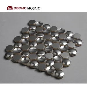 Self-adhesive Mirror Glass Mosaic Mini Mirror Mosaic Tile For Craft Kit