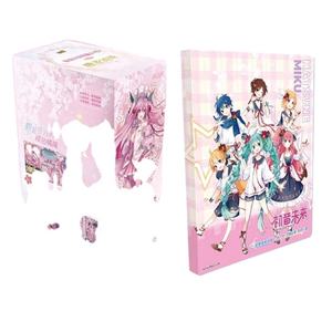 Miku First Pack 5ème Édition <span class=keywords><strong>Sakura</strong></span> Poetry SE Booster Box Crypton Future Media 18 Paquets <span class=keywords><strong>Cartes</strong></span> HR Transparent Gradient BP Foil - Product Image 1