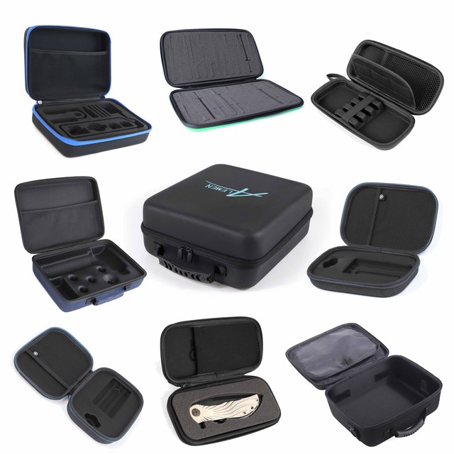 Custom EVA Embossed Waterproof Shock Proof Hard Carry Foam Tool Case CE Certified Travel Shell Bag