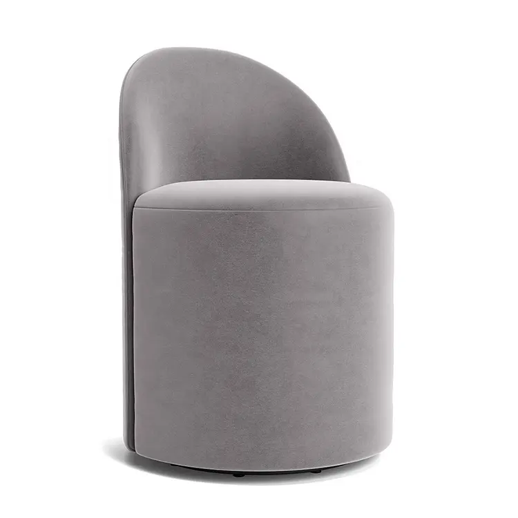 Çağdaş tasarım sandalye parmak şekli yüksek geri yüksek yoğunluklu köpük yastık tasarım odası mobilya yemek sandalyeleri