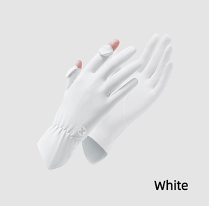 Guantes de seguridad de protección solar UV para mujer de verano, guantes de pantalla táctil para deportes al aire libre, conducción, pesca, guantes de trabajo