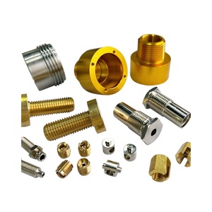 บริการกลึง CNC ชิ้นส่วนทองเหลือง ทองแดง น็อต สกรู ขนาด 12 มม. สำหรับชิ้นส่วนใหม่ พร้อมค่าความคลาดเคลื่อนตามสั่ง - Product Image 1