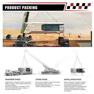 Capsula Abitativa Cammi House dal Design Contemporaneo, Container Modulari Prefabbricati in Acciaio per Uffici, Bagni, Appartamenti, Mini <span class=keywords><strong>Case</strong></span> - Product Image 2