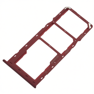 Bandeja para tarjetas Sim y Micro SD para Samsung Galaxy A20s 2019 A207f Rojo - Product Image 1