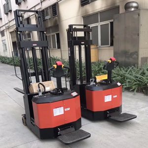Gran oferta apilador eléctrico carretilla elevadora de China apilador <span class=keywords><strong>Manual</strong></span> hidráulico <span class=keywords><strong>Manual</strong></span> mano Mini elevador eléctrico apilador de paletas carretilla elevadora - Product Image 5