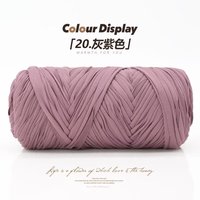 Nouveau fil épais en tissu bouclé pour sacs tissés à la main DIY, tapis de sol, couvertures, matière en fil de t-shirt 200G