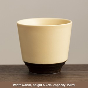 Taza <span class=keywords><strong>de</strong></span> Cerámica Hecha a Mano, Estilo Moderno y Sencillo, para Té y Café, <span class=keywords><strong>de</strong></span> Gres Mate, para Bebidas Calientes - Product Image 6