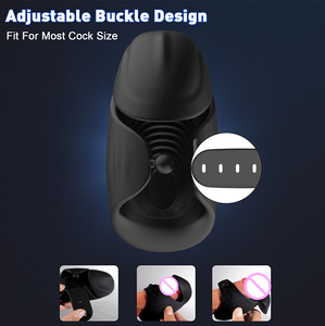 Godet Masturbateur en Silicone et ABS pour Jeunes Hommes avec Vibration et Étanchéité IPX5 pour Masturbation Masculine et Entraînement du Gland - Jouet Sexuel Adulte - Product Image 5
