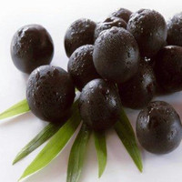 Poudre d'extrait de baies d'açaï de qualité supérieure, conforme aux normes GMP, qualité alimentaire, 100% naturelle, riche en anthocyanes, soluble dans l'eau, emballée sous vide en fût
