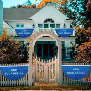 Banderas Personalizadas Ecológicas de Poliéster con Impresión Digital, 2 Piezas, con Ojales de Latón, Tipo Baguette 2x4 - Product Image 6