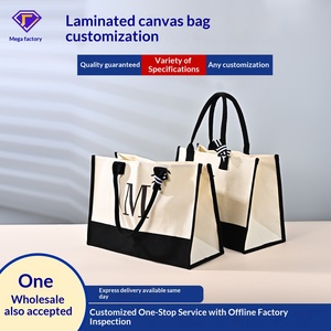 Bolsa de <span class=keywords><strong>Compras</strong></span> Personalizada de Lona Laminada con Diseño Navideño, Impresión Digital UV, Suministro Especial Transfronterizo Qionghua - Product Image 2