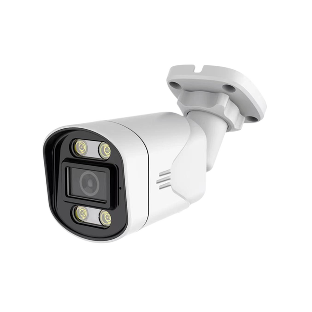 Plastic Mini Bullet IP Camera 4 MP 5 MP 6MP 8 MP 4K Manufacturers Security System With Mic and Speaker