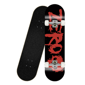 ZHOYA Skateboard à double roulement, planche en érable à quatre roues, professionnel, pour la pratique urbaine, pour adultes, hommes, femmes et adolescents - Product Image 1