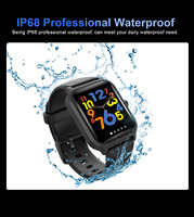 Linwear 2025, Reloj Inteligente Unisex LW82pro, Gran Venta en India, Pantalla Cuadrada de 1.83 Pulgadas, Monitor de Actividad Física Deportiva para Android e iOS