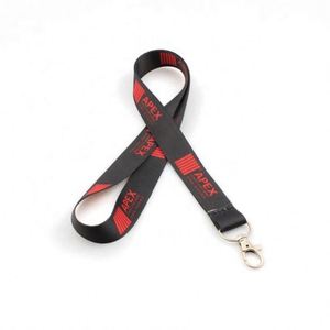 Promotion Satin and Nylon <b>Key</b> <b>Chain</b> Lanyards Short Wrist Strap with Carabiner Custom Logo Printing - Product Image 3