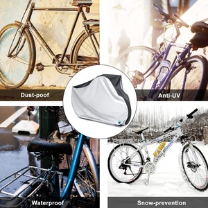 <span class=keywords><strong>Housse</strong></span> de vélo pliable portable en tissu Oxford résistant aux déchirures, imperméable, anti-poussière et anti-UV pour vélos BMX et vélos pour enfants, <span class=keywords><strong>housse</strong></span> de vélo d'extérieur - Product Image 6